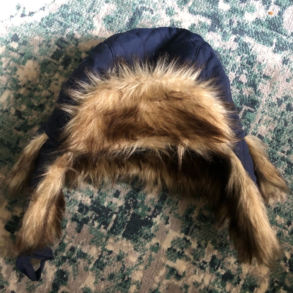 Warm Furry Trooper Hat for Boys